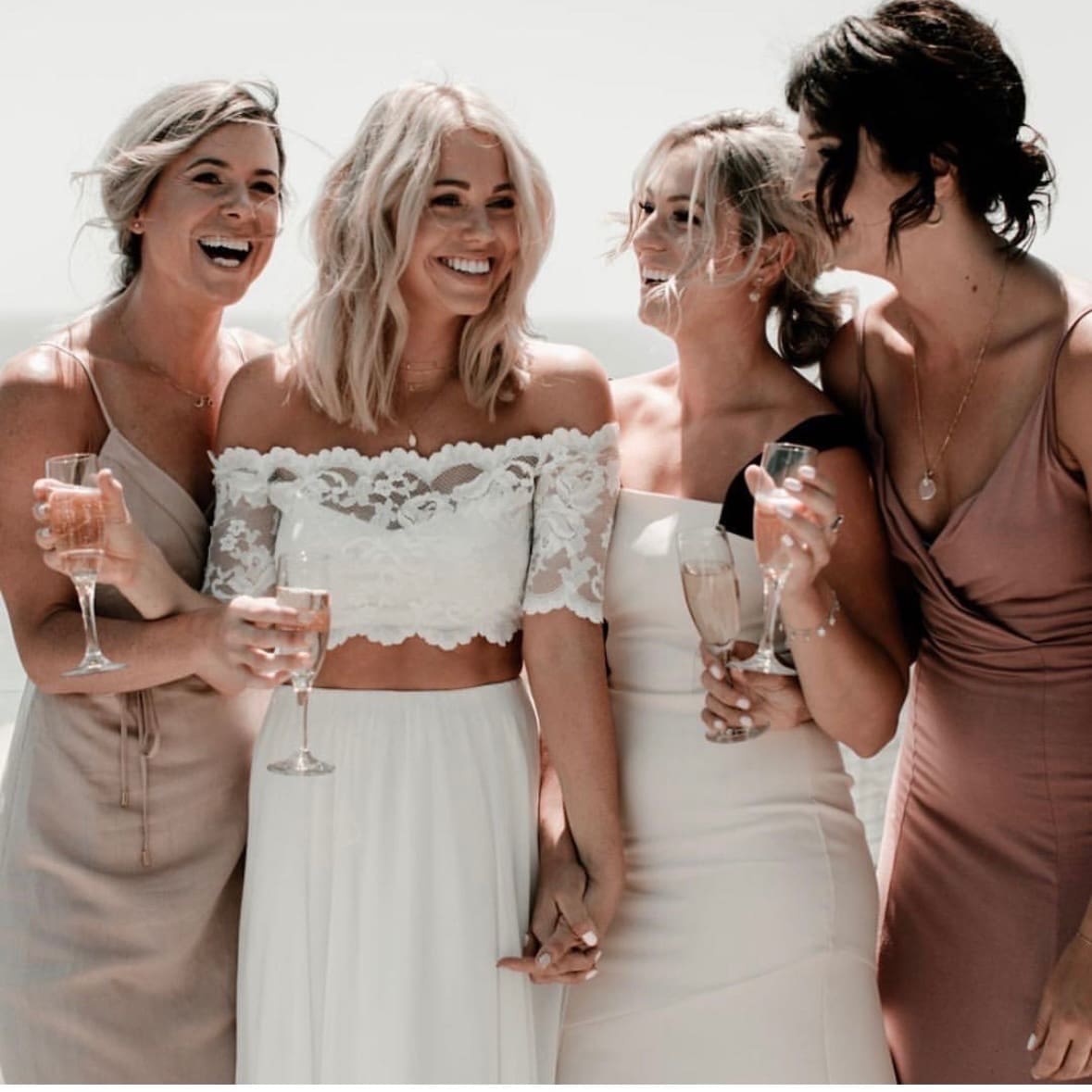 Bridal hair & makeup by Glow+Co for weddings